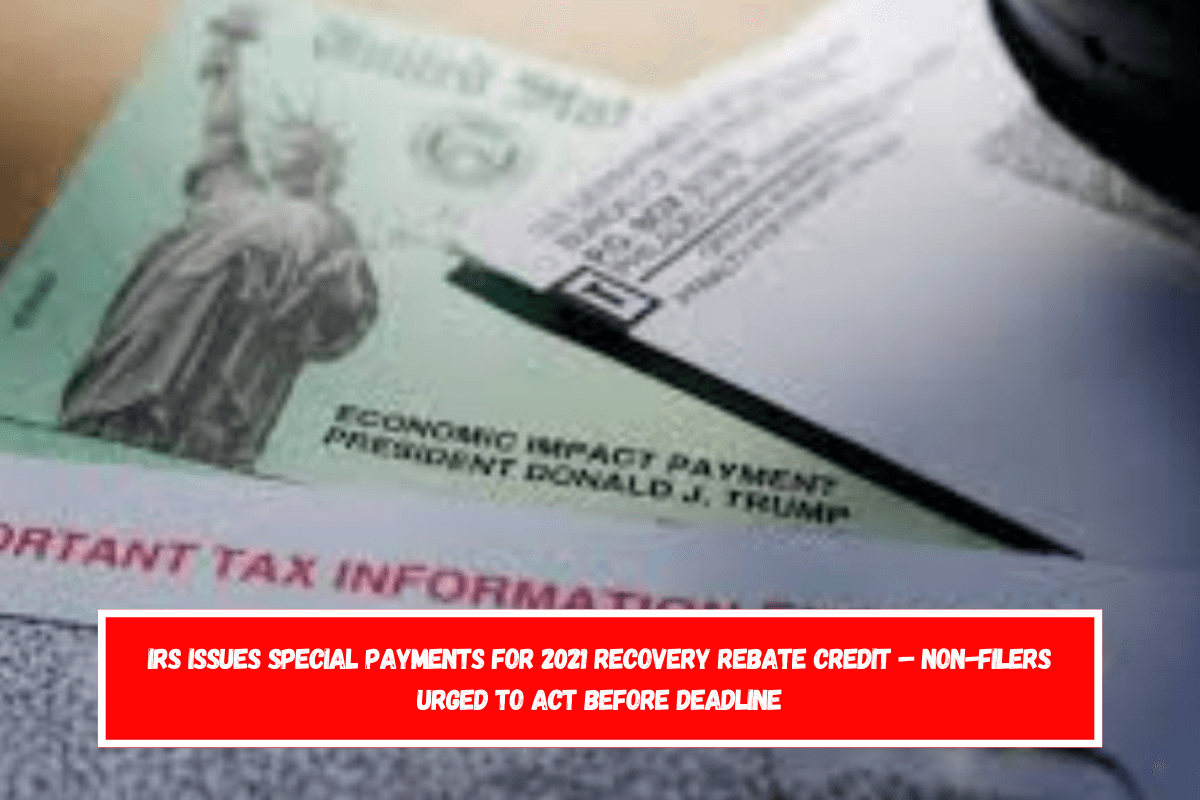 Recovery rebate credit