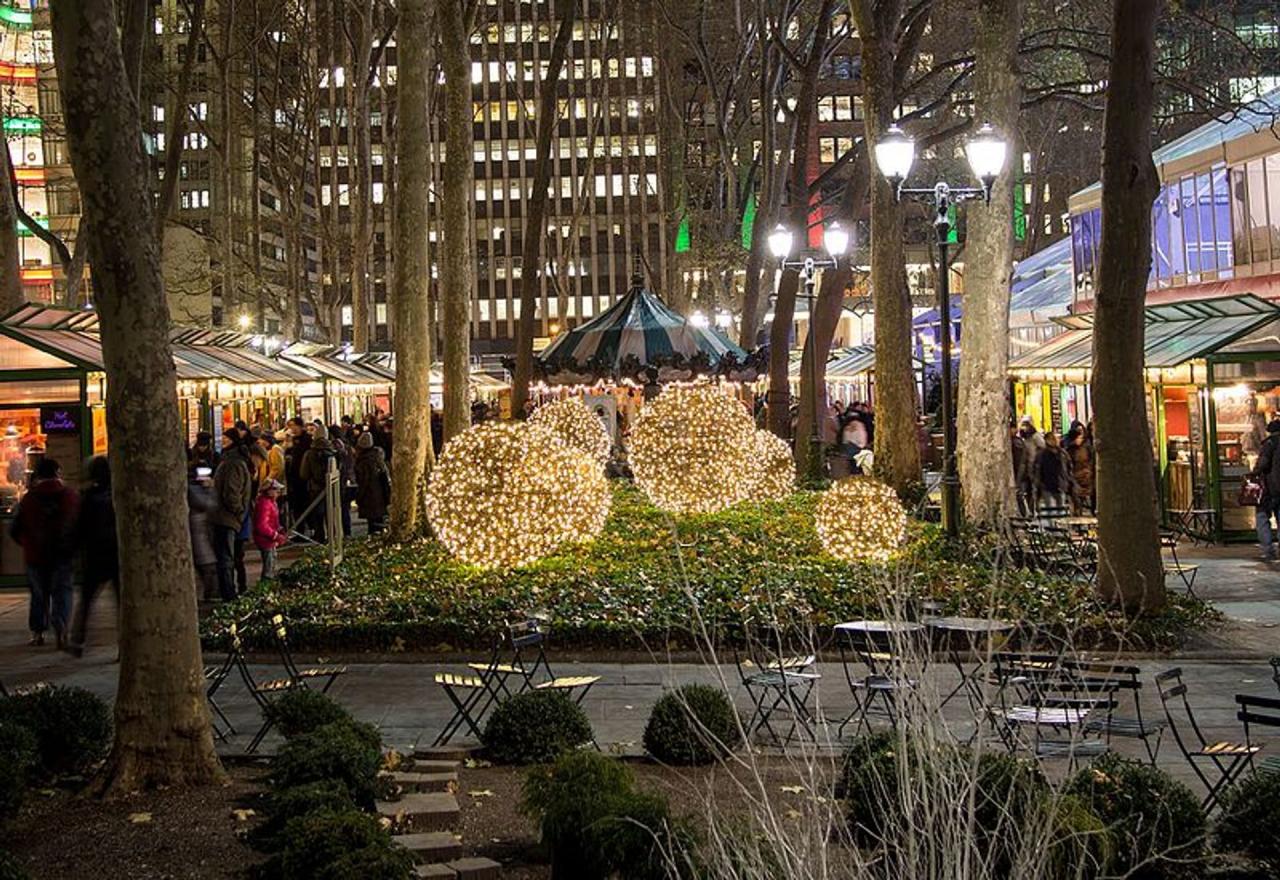 Bryant park winter village 2024