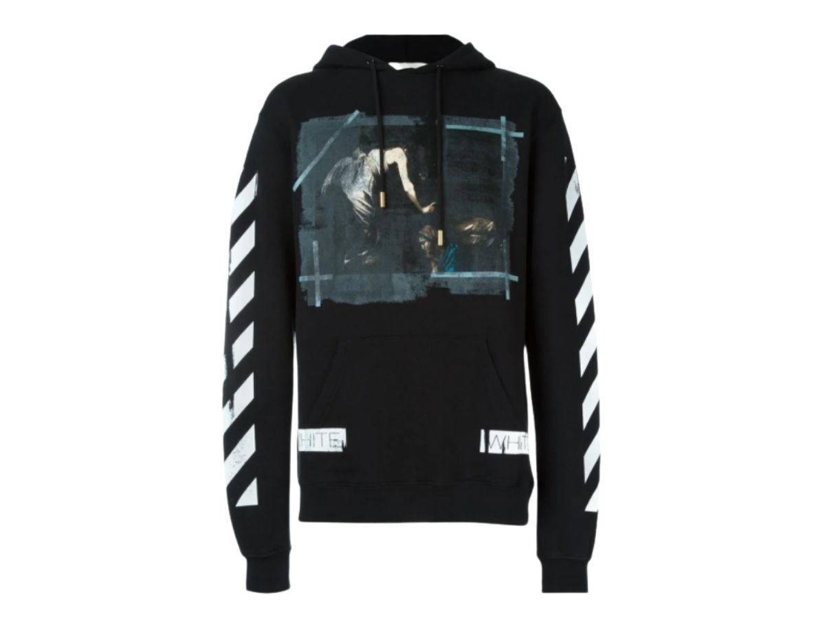 Off white x virgil abloh hoodie tree print