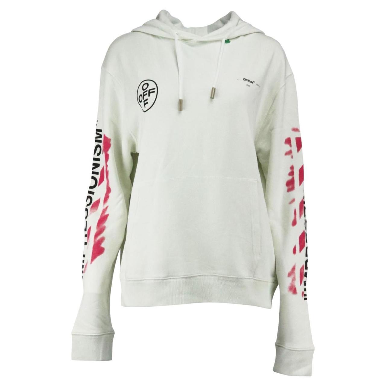 Off white x virgil abloh hoodie tree print